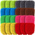 Hushee 24 Pcs Car Wash Mitt Microfiber Chenille Scratch Free Wash Mitt Scratch Free Car Wash Sponge Ultra Absorbent Microfiber Mitt for Cars SUV Boat Motorcycle Trucks (Multicolored)