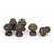 uxcell Wooden Box Gift Case 13mmx19mm Metal Pull Handle Knobs Bronze Tone 6pcs