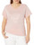 Calvin Klein Jeans Women's Plus Size Stacked Stud V Neck, Enchant, 3X