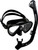 Cressi Ikarus & Orion, Black/Black/Black