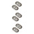 Cabilock 6 Pcs Soap Dish Soap Holder Soap Drainer Soap Tray Soap Case Double Layer