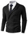 PJ PAUL JONES Mens Shawl Collar Cardigan Sweater Double Breasted Long Sleeve Knitted Sweater Black M PJ PAUL JONES Mens Shawl Collar Cardigan Sweater Double Breasted Long Sleeve Knitted Sweater Black M