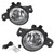 Driving Fog Lights Lamps Replacement for 2007-2018 Nissan Altima 2013-2018 Nissan Pathfinder, 2012-2019 Nissan Versa, with H11 12V 55W Halogen Bulbs & Switch