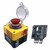 DALAIBUKESI Wireless Remote Computer Power Switch Pc Power Button Desktop Computer Case Motherboard Switch On Off (Mushroom Button)