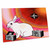 3dRose SmudgeArt Animal Designs - Travel Bunny - Desk Pad Place Mats (dpd-7150-1)