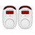 2 Packs Gas Detector & Alarm - Koabbit Plug in Natural Gas Detectors & Propane Gas Detectors for Home,RV & Kitchen, Combustible Gas Leak Detector Monitor for LNG, LPG, Methane.