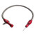 DEWHEL Flexible Stainless 350 Transmission Dipstick TH350 Tranny SBC BBC Trans For Chevy GM Red