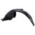 Evan Fischer Fender Liner Compatible with 2010-2012 Subaru Outback, Front Driver Side SU1248119
