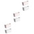 Cabilock 6 pcs Garbage can Hanging Rubbish can Waste can car Waste bin Wall Mounted Trash bin Mini Trash can Dorm Hanging Trash bin car Trash can trashcan for car Desktop pp Counter Office
