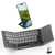 Artciety Foldable Bluetooth Keyboard, Folding Portable Wireless Keyboard with Touchpad Numeric Keypad, Travel Pocket Keyboard for MacOS Windows Android iOS (Bluetooth 5.1x2+2.4G)
