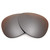 Revant Replacement Lenses Compatible With Oakley Feedback, Polarized, Flash Bronze MirrorShield