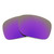 Revant Replacement Lenses Compatible With Oakley Holbrook Metal, Polarized, Plasma Purple MirrorShield