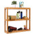 Bathroom Shelf 3-Tier Wall Mount Shelf Living Room Kitchen Adjustable Free Standing Multifunctional Utility by Domax