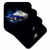 3dRose A six Wheel Classic car Finished in a Distinctive Illustration... - Coasters (cst-370609-3)