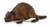 CollectA Woodlands Beaver Toy Figure - Authentic Hand Painted Model