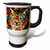 3dRose Happy Birthday. Digital painting of wild lynx animal greeting... - Travel Mugs (tm-379180-1)