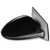 GM1321421 OE Style Powered+Heated Passenger/Right Side View Door Mirror Compatible with Chevy Cruze Limited 11-16