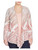 Nic + Zoe Womens Plus Textured Knit Cardigan Sweater Multi 2X