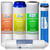 iSpring F5-75 Reverse Osmosis Replacement Water Filter Pack Set for 5-Stage System with 75 GPD RO Membrane, Stage 1 to 5