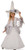 Rubie's Costume Child's White Witch Costume, Medium, Multicolor