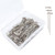 T Pins, 100 Pack 1.5 inch T-Pins, T Pins for Blocking Knitting, Wig Pins, T Pins for Wigs, Wig Pins for Foam Head, T Pins for Sewing, Wig T Pins, Blocking Pins, T Pins for Office Wall 38mm/1.5inch