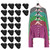 Clothes Hanger Connector Hooks, Space Saving Hanger Hooks for Organizer Closet, Space Saver Hanger Hooks(20 Pcs)