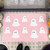 TRUEDAYS Halloween Pink Ghosts Door Mat, Outdoor Indoor Welcome Rug Durable Bedroom Door Mats, Cute Cartoon Spooky Halloween Decorative Doormat with Non Slip Rubber Backing TRUEDAYS Halloween Pink Ghosts Door Mat, Outdoor Indoor Welcome Rug Durable Bedroom Door Mats, Cute Cartoon Spooky Halloween Decorative Doormat with Non Slip Rubber Backing