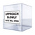 Sticker Decals Approach Slowly Gate Will Open 5 X 3,1
