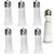6-Pack E27 to E26 E27 Light Socket Extender Adapter, E26 E27 Screw Bulb Base Adapter Converter,Lamp Bulb Socket Lamp Holder Adapter, Fits LED/CFL Light Bulbs