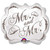 Anagram Sparkling Mr. Foil Balloon, 25", Multicolored