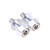 Swing Arm Spool Motorcycle CNC Aluminium Alloy Swing Arm Spool Sliders Protector Stand Swingarm Bobbins 10mm Silver