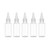 5PCS Empty Dropper Bottle Plastic Squeeze Bottle With Childproof Cap For Liquid Glue Ink Container,30ml