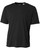 A4 Youth Cooling Performance Crew Short Sleeve T-Shirt, Black, Medium