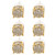 GALPADA 3 Pairs Vintage Diamond Stud Earrings Silver Dangle Earrings Diamond Earings Earrings for Women Silver Small Stud Earrings Cz Stud Earrings Zircon Dangle Earrings Zircon Ear Stud