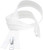 #5 Molded Vislon YKK Jacket 2-Way Separating Zipper - Choose Your Color & Length - Made in The United States (1 Zipper Per Pack) (White, 29" Inches)