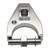 GSKMOTOR Universal Distributor Clamp Chrome Billet Aluminum Distributor Clamp Hold Down for Chevy SBC BBC SB BB HEI Electronic