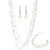 4 Pieces Layered Simulated Pearl Necklace Bracelet Earring Set Multi-Strand Bridal Choker Wedding Jewelry for Bride Bridesmaid White Pearl Necklace Pearl Earring for Women Beaded Wedding Jewelry 4 Pieces Layered Simulated Pearl Necklace Bracelet Earring Set Multi-Strand Bridal Choker Wedding Jewelry for Bride Bridesmaid White Pearl Necklace Pearl Earring for Women Beaded Wedding Jewelry