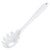 FUNOMOCYA spaghetti catch spaghetti server pasta stirrer pasta fork spaghetti spatula noodle strainer cooking spoon silicone spoons for cooking Stainless steel spoon fork white Silica gel