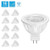 MR16 LED Bulbs, Lintelek MR16 Light Bulbs, 50W Halogen Bulb Equivalent, Warm White 4000K, 12 Volt, 5W 450lm, 40° Beam Angle, Non-Dimmable, MR16 GU5.3 LED Spotlight (10 Pack)