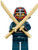LEGO Series 15 Collectible Minifigure 71011 - Kendo Fighter by LEGO