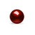 Perixx 18033 PERIPRO-304 2.17" Trackball, Glossy Finish, Speed, Red, Compatible with Mouse