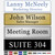 Custom Office Engraved Name Plate, Personalized Elegant Name Plates for Door or Wall Sign, Door Name Plate with Adhesive, Laser Engraving, 10 Colors Available (2.5" x 8")