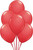PMU Balloons 11 Inch PartyTex Premium Ruby Red Latex Pkg/25