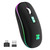 Wireless Mouse,2.4G Ergonomic Optical Mouse,LED Rechargeable Silent Slim Laptop Mouse, Single Mode(USB Receiver)Portable Mobile Optical Office Computer Mice for Laptop,PC,Computer,Chromebook, Notebook