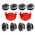 String Trimmer Replacement Spool for Hy-per TOU-gh, Compatible with HT-19-401-003-06 & HT-19-401-003-07, Auto Single-line Feed String Trimmer Line, Weed Eater Spool String Replacement (8 Spool+2 Cap)