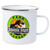 Silver Buffalo Jurassic Park Ranger Enamel Camper Mug, 21 Ounces