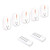 JTD 5 Pack Remote Control Outlet Switch 3rd Generation Energy Saving Auto-programmable Wireless Electrical Plug Switch for Household Appliances Lighting & Electrical Equipment (2 Remotes)