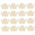 VINTORKY Chocolate Wrapper Holder Paper Truffle Cup 50pcs chocolate tray mini baking cup muffin holders chocolate truffle wrapper truffle chocolate case Square Truffle Cup