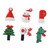 BESTOYARD 1 Set 6 Pcs Christmas hair clips Kids Christmas Barrettes Christmas Gift for kids Christmas Headdress Xmas kids presents girls holiday gifts Acrylic hair accessories child