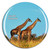 Weekino Tanzania Giraffe Fridge Magnet 3D Crystal Glass Tourist City Travel Souvenir Collection Gift Strong Refrigerator Sticker